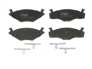 Купить GDB1219 TRW Тормозные колодки передние Ibiza (1.0, 1.4, 1.6) без датчика износа